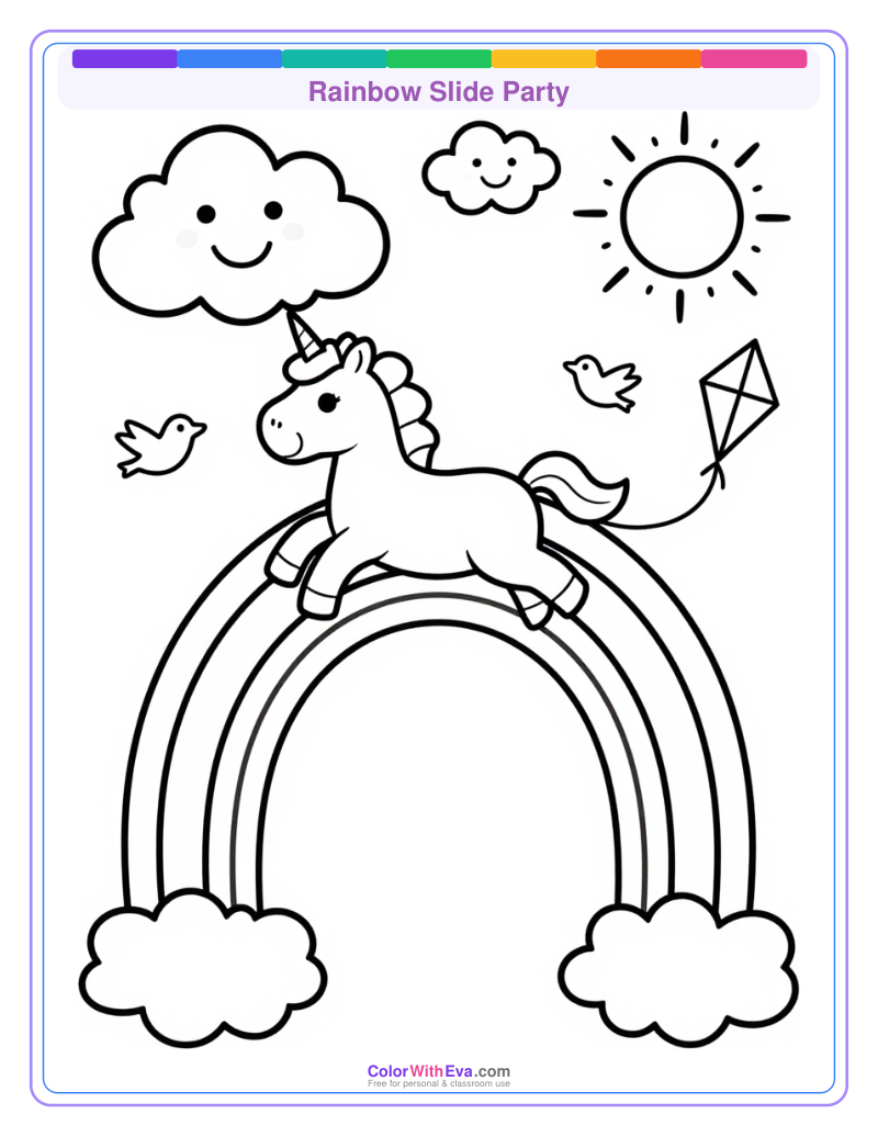 Rainbow Slide Party thumbnail