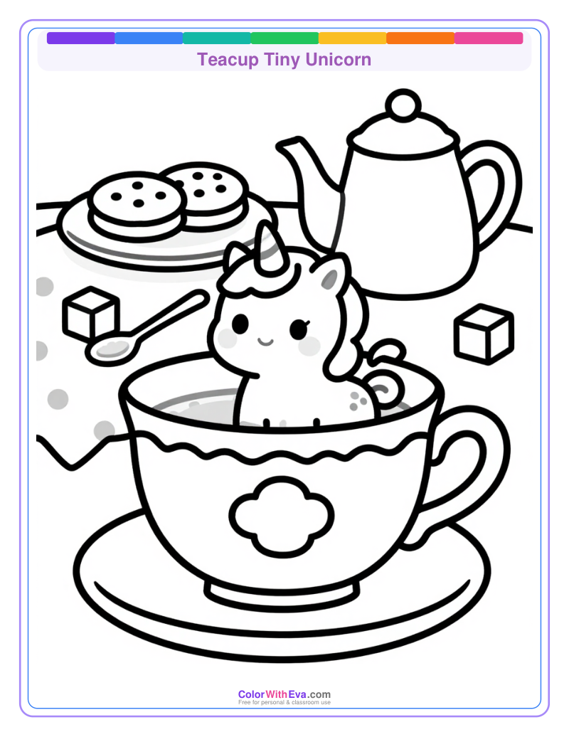 Teacup Tiny Unicorn preview