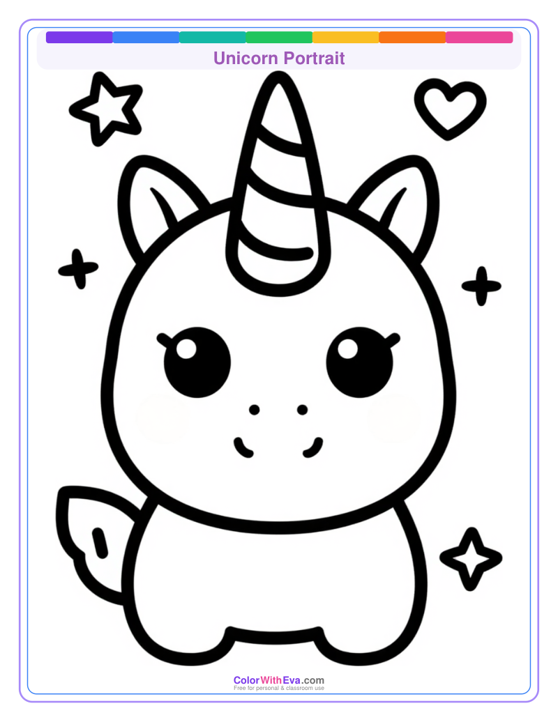 Unicorn Portrait preview