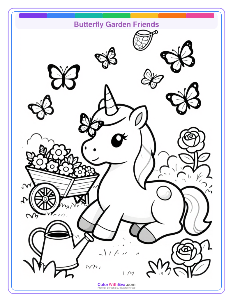 Butterfly Garden Friends preview