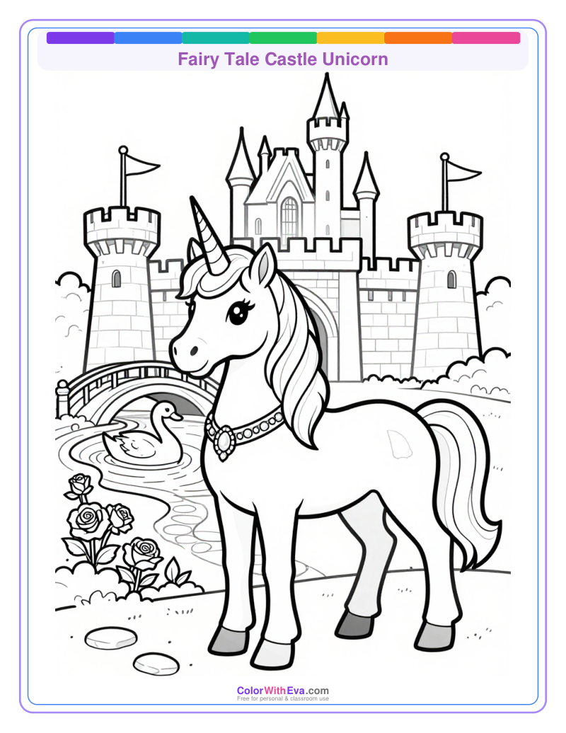 Fairy Tale Castle Unicorn thumbnail