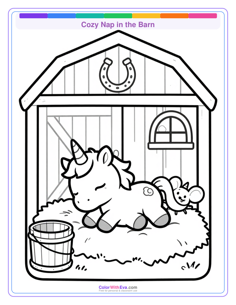 Cozy Nap in the Barn preview