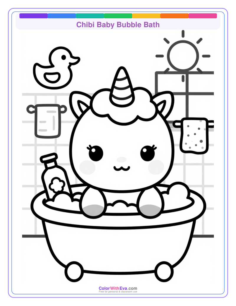 Chibi Baby Bubble Bath thumbnail