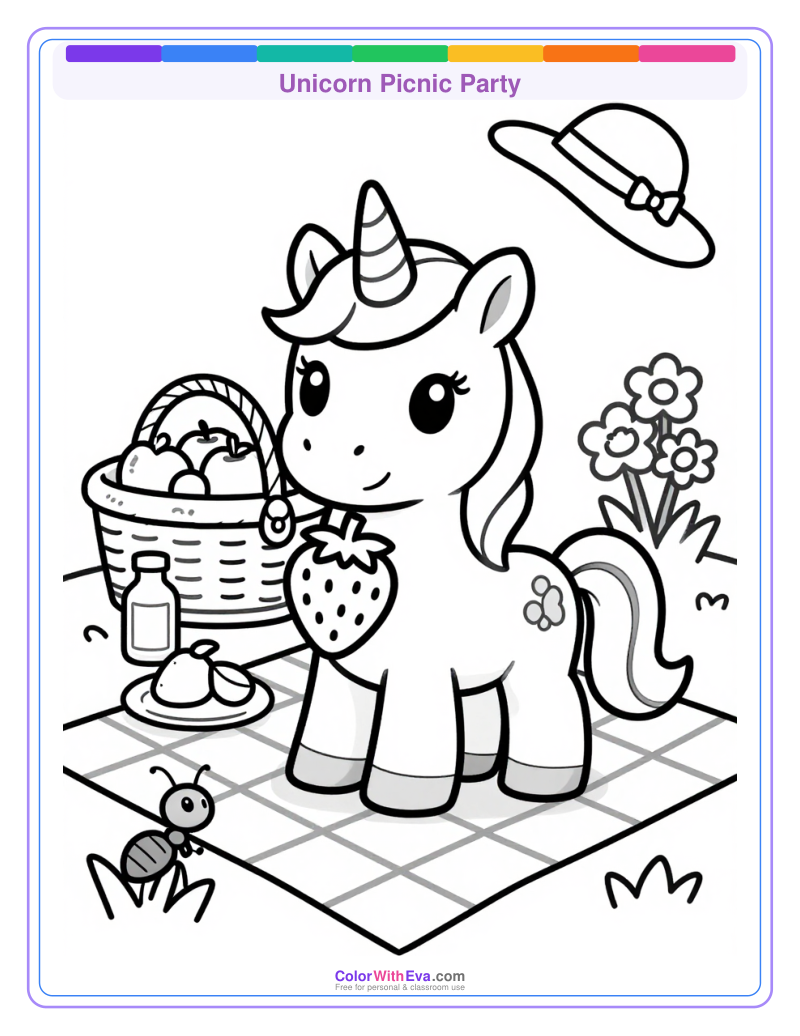 Unicorn Picnic Party preview