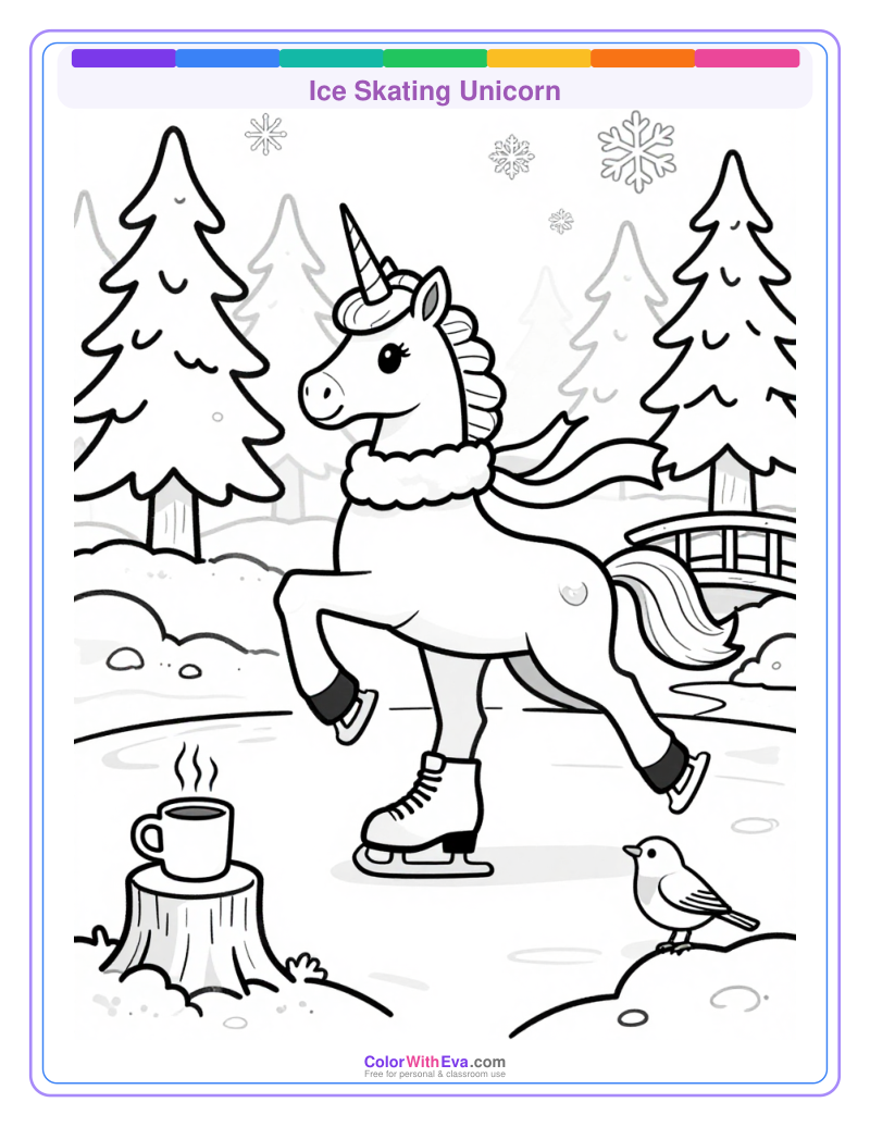 Ice Skating Unicorn preview