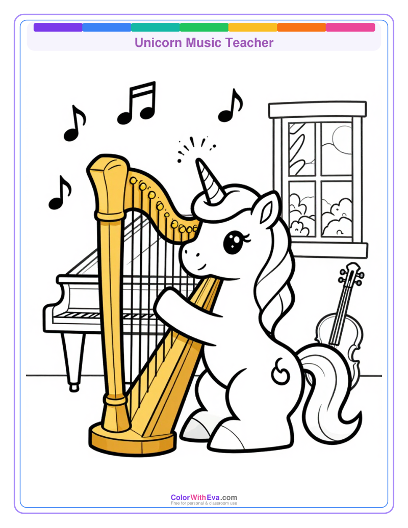 Unicorn Music Teacher preview