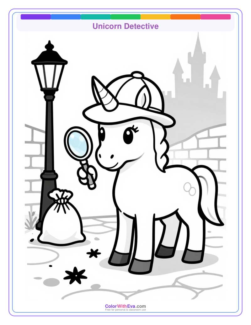 Unicorn Detective preview