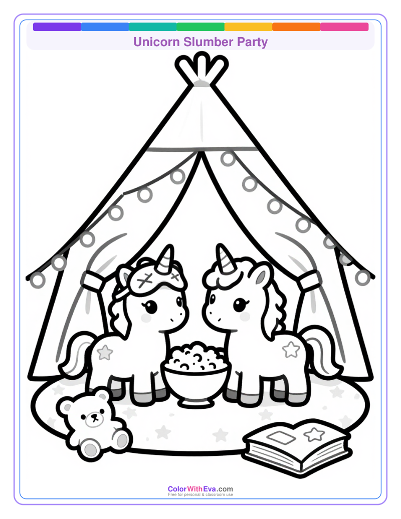 Unicorn Slumber Party preview