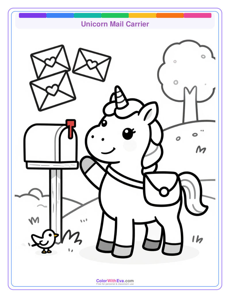 Unicorn Mail Carrier preview