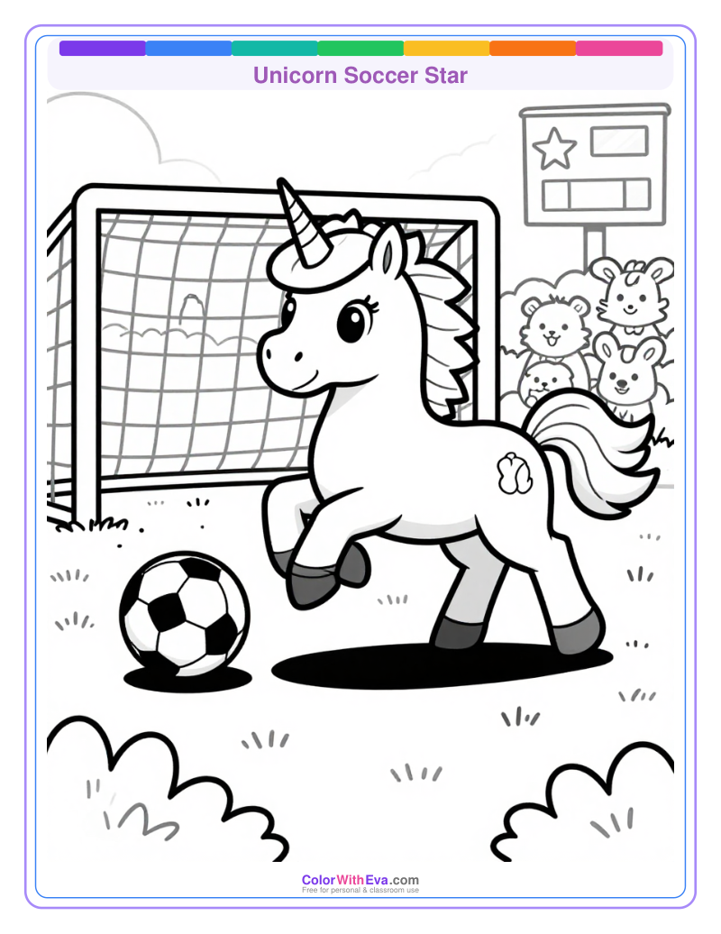 Unicorn Soccer Star preview