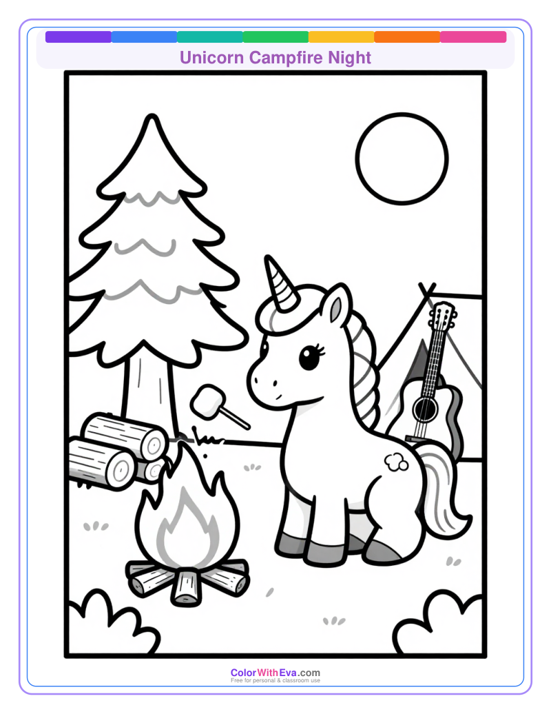 Unicorn Campfire Night preview