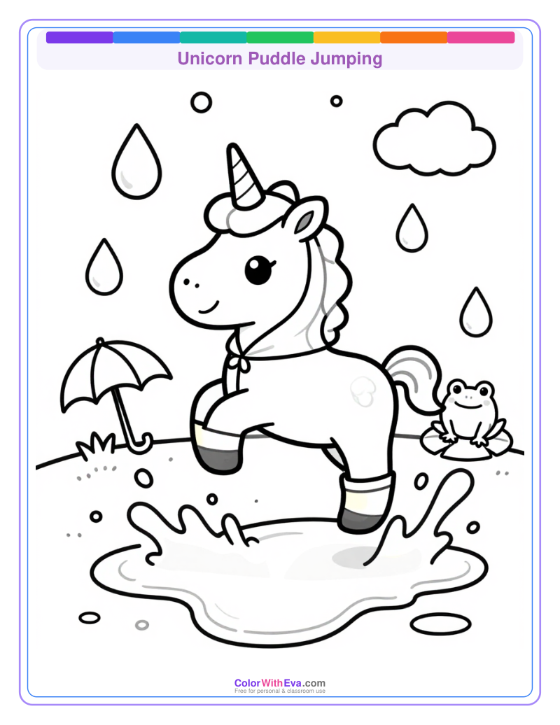 Unicorn Puddle Jumping preview