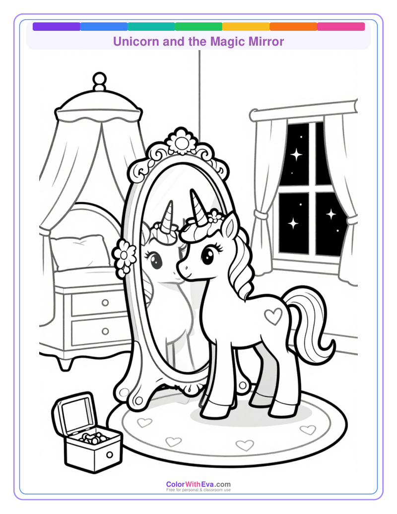 Unicorn and the Magic Mirror preview