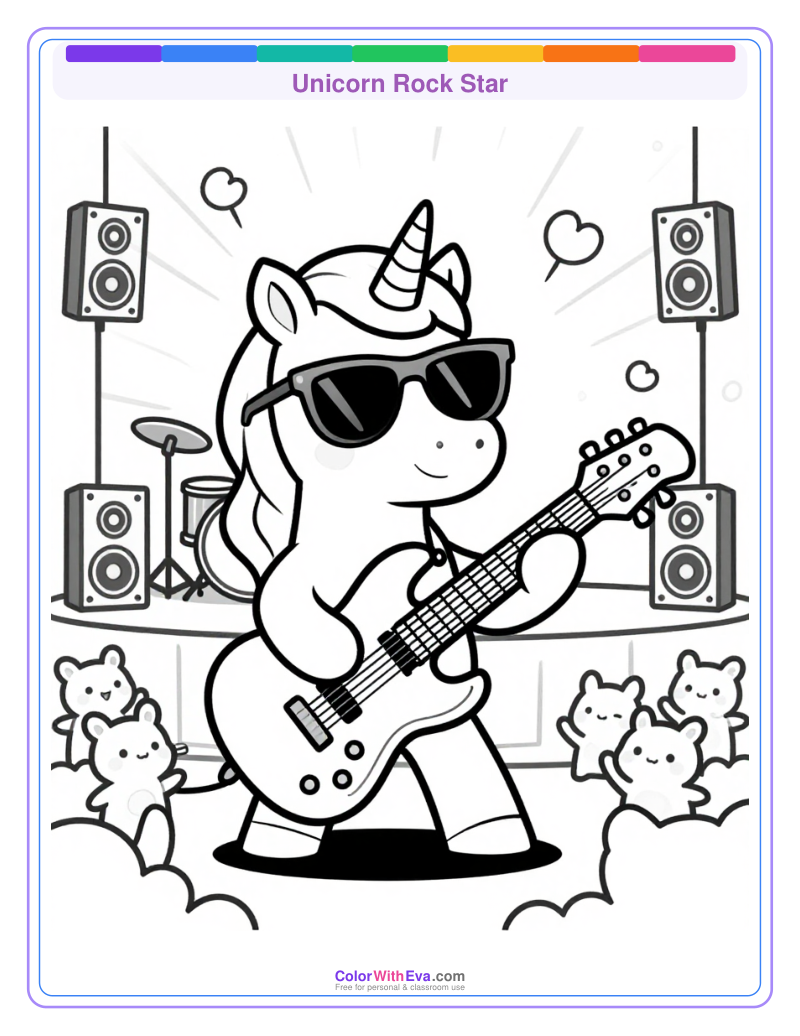 Unicorn Rock Star preview
