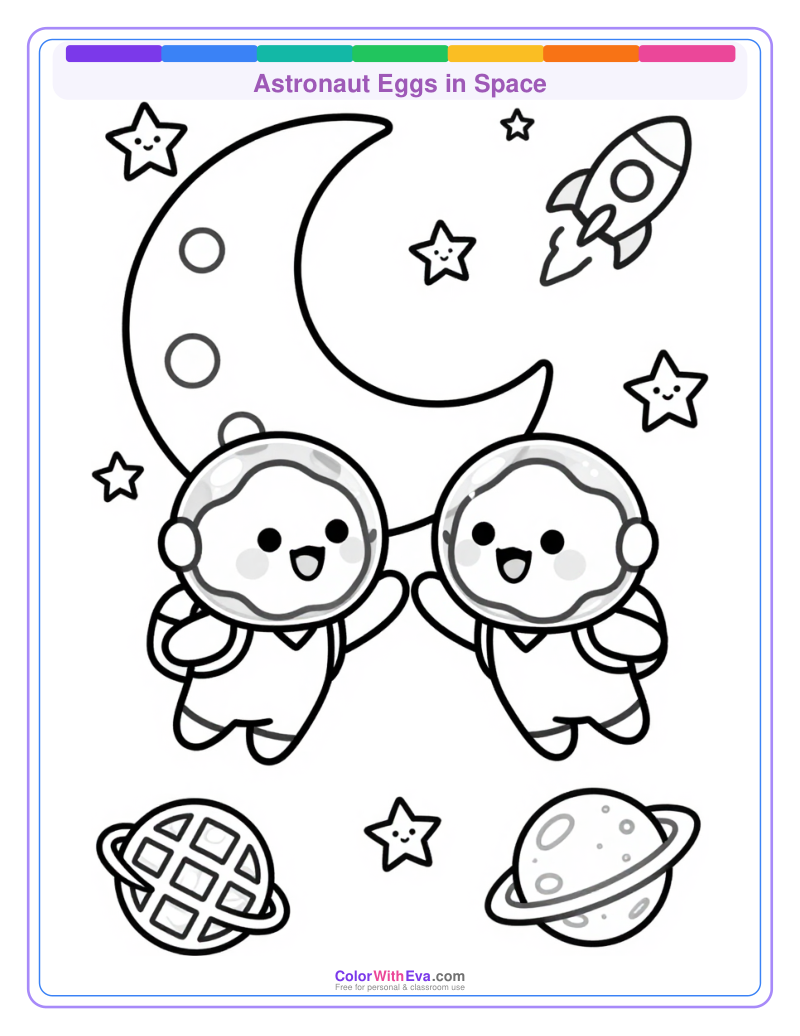 Astronaut Eggs in Space thumbnail