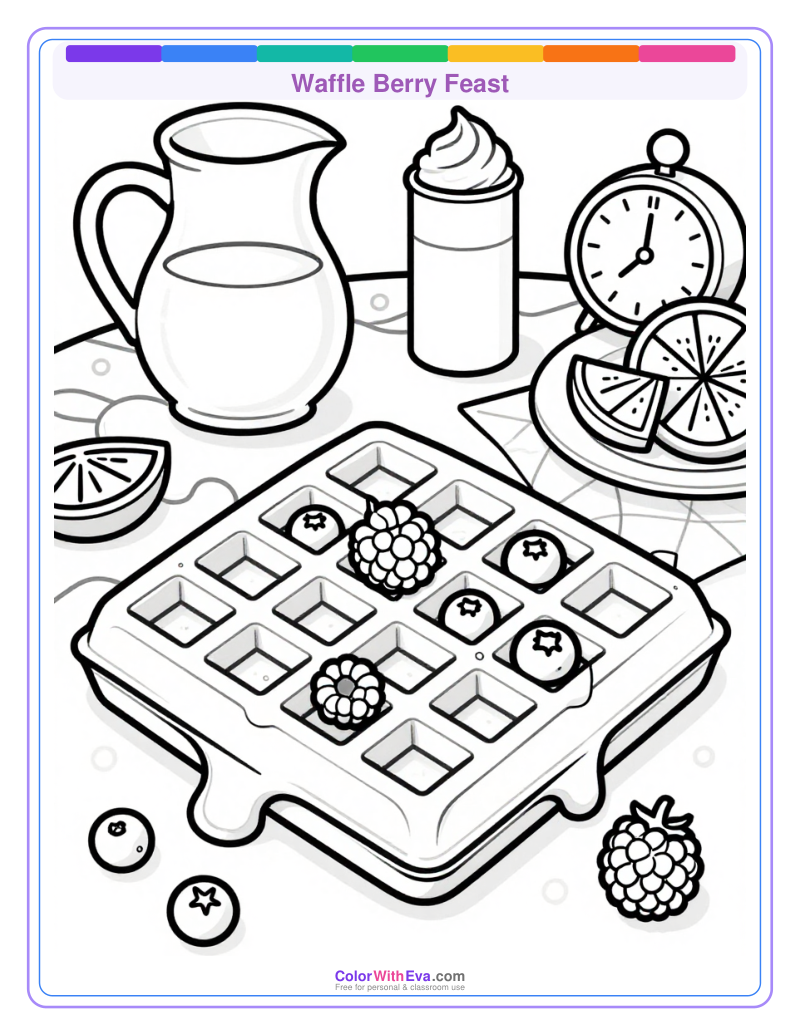 Waffle Berry Feast preview