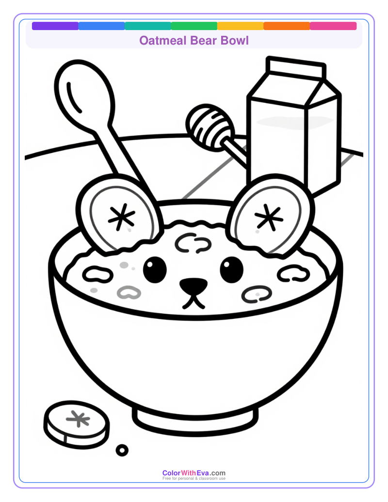 Oatmeal Bear Bowl preview