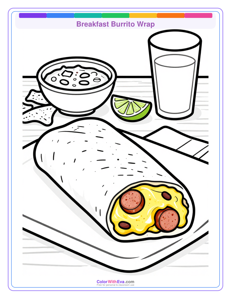 Breakfast Burrito Wrap preview
