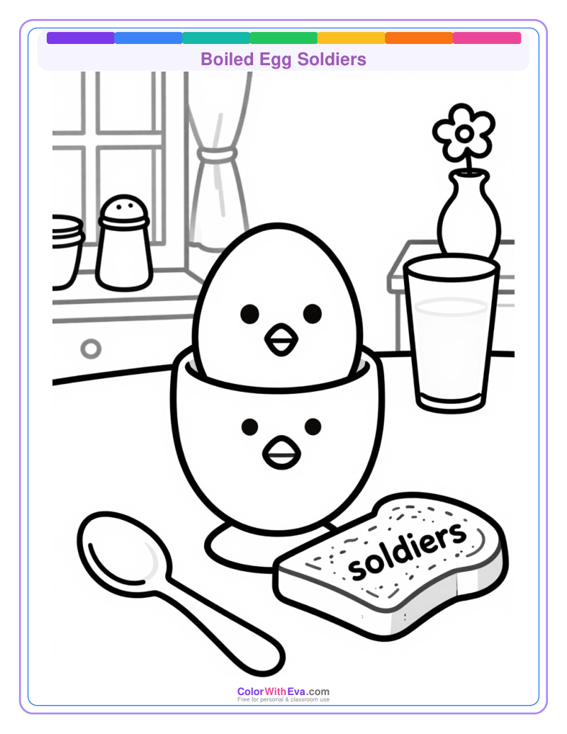 Boiled Egg Soldiers preview