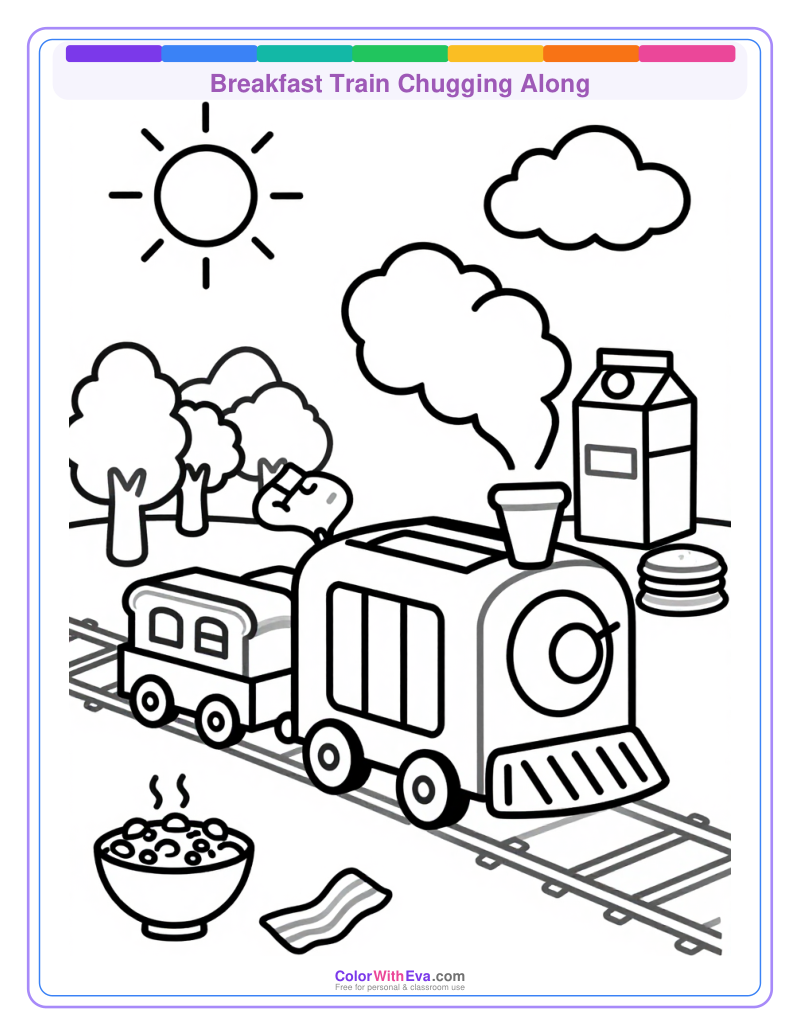 Breakfast Train Chugging Along thumbnail