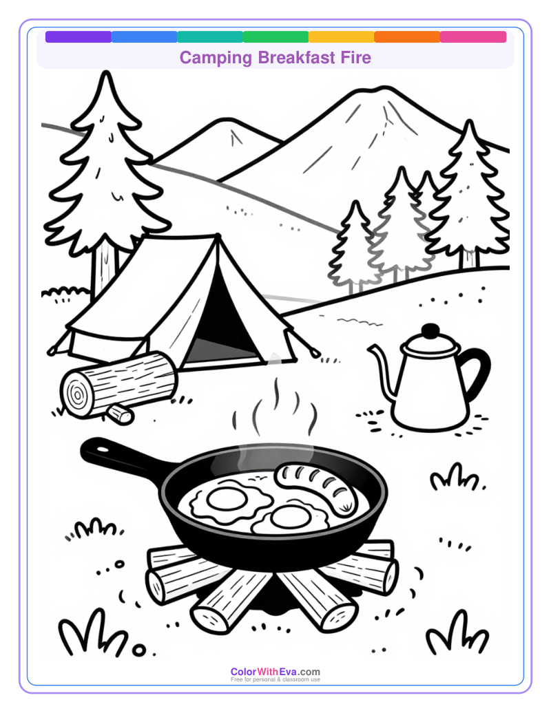 Camping Breakfast Fire preview