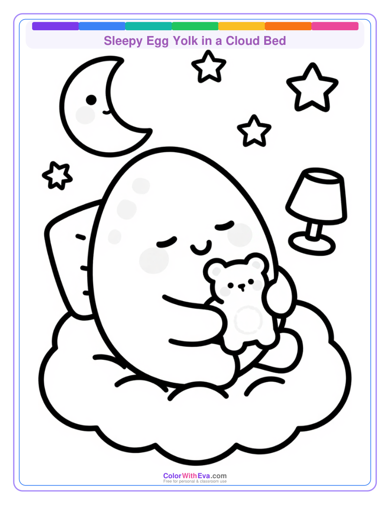 Sleepy Egg Yolk in a Cloud Bed thumbnail
