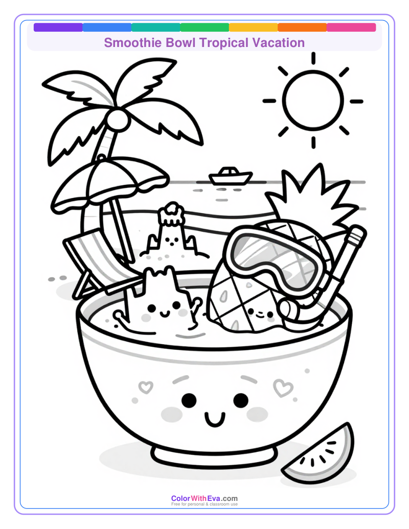 Smoothie Bowl Tropical Vacation thumbnail