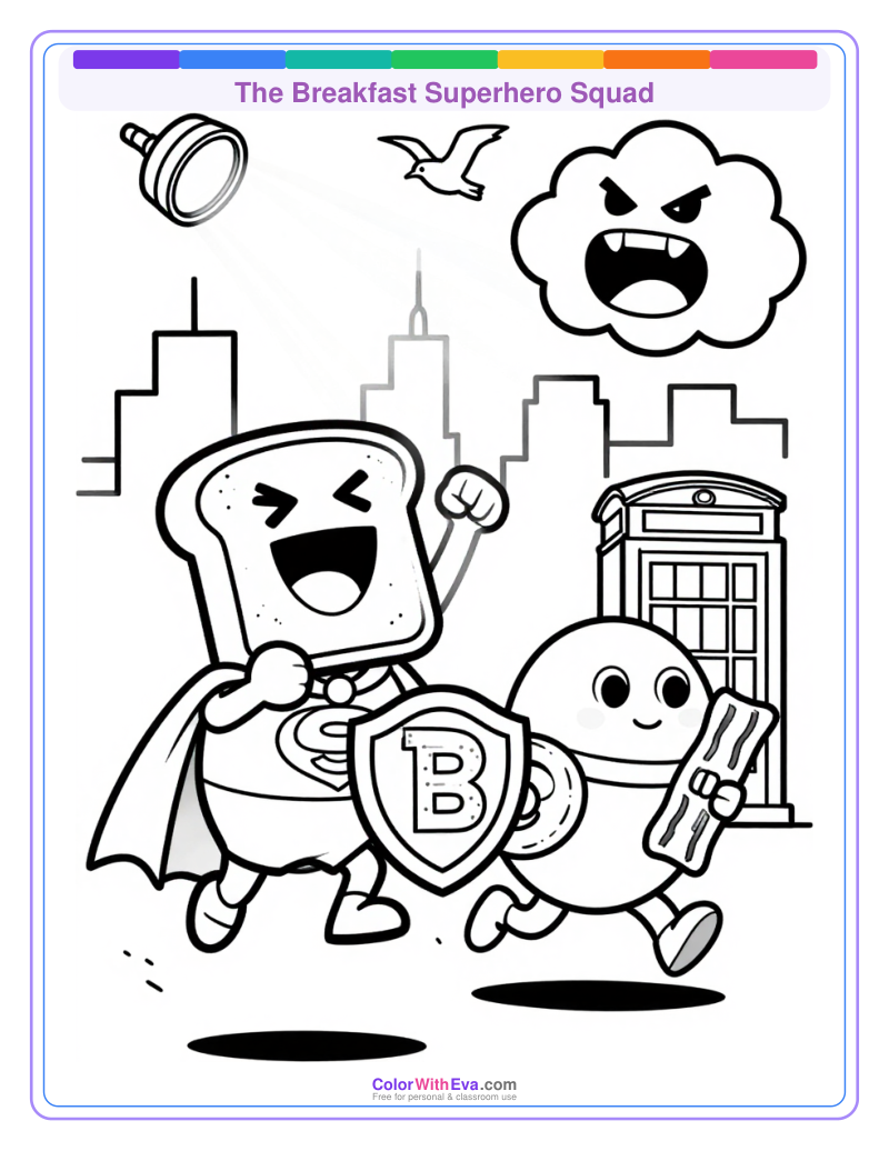 The Breakfast Superhero Squad thumbnail