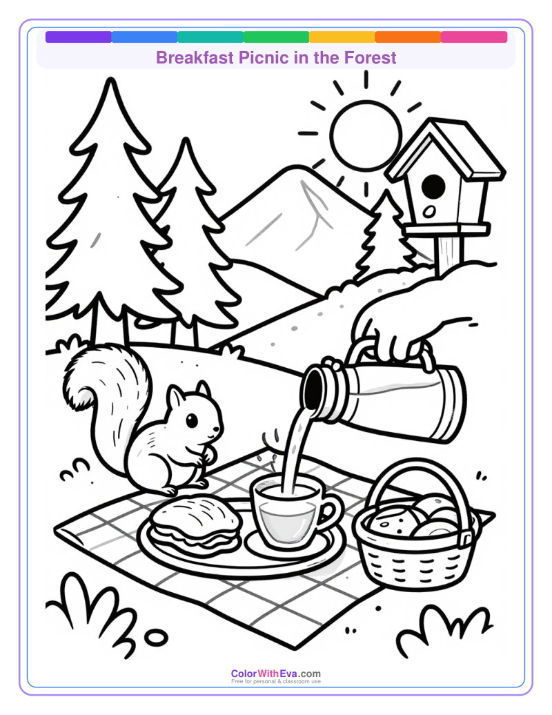 Breakfast Picnic in the Forest thumbnail