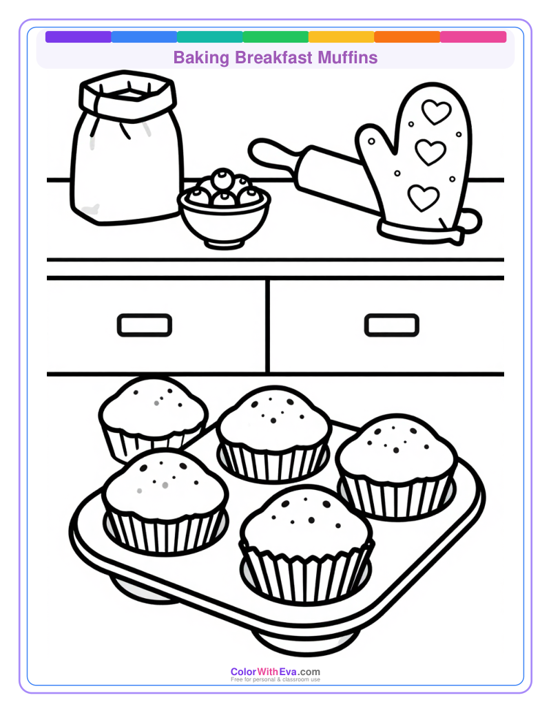 Baking Breakfast Muffins preview