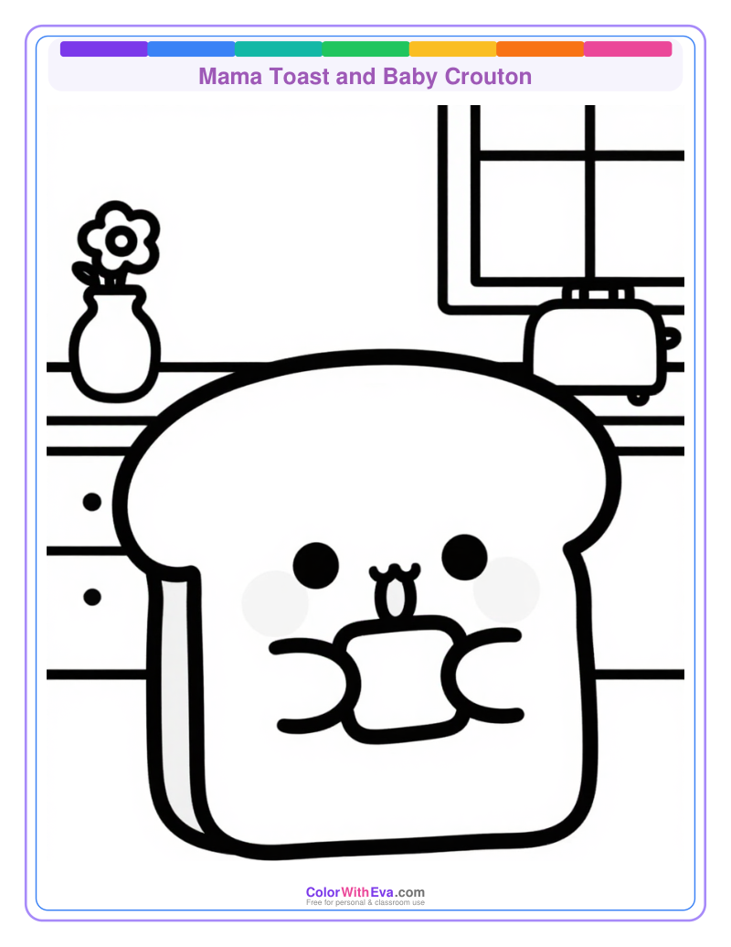 Mama Toast and Baby Crouton preview