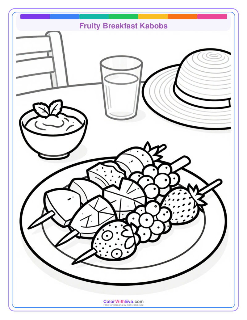 Fruity Breakfast Kabobs preview