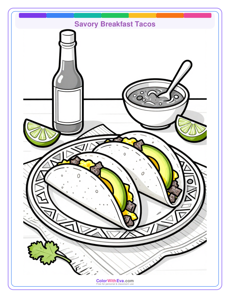 Savory Breakfast Tacos preview