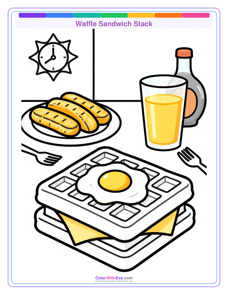 Waffle Sandwich Stack preview