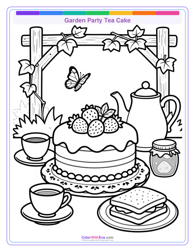 Garden Party Tea Cake preview