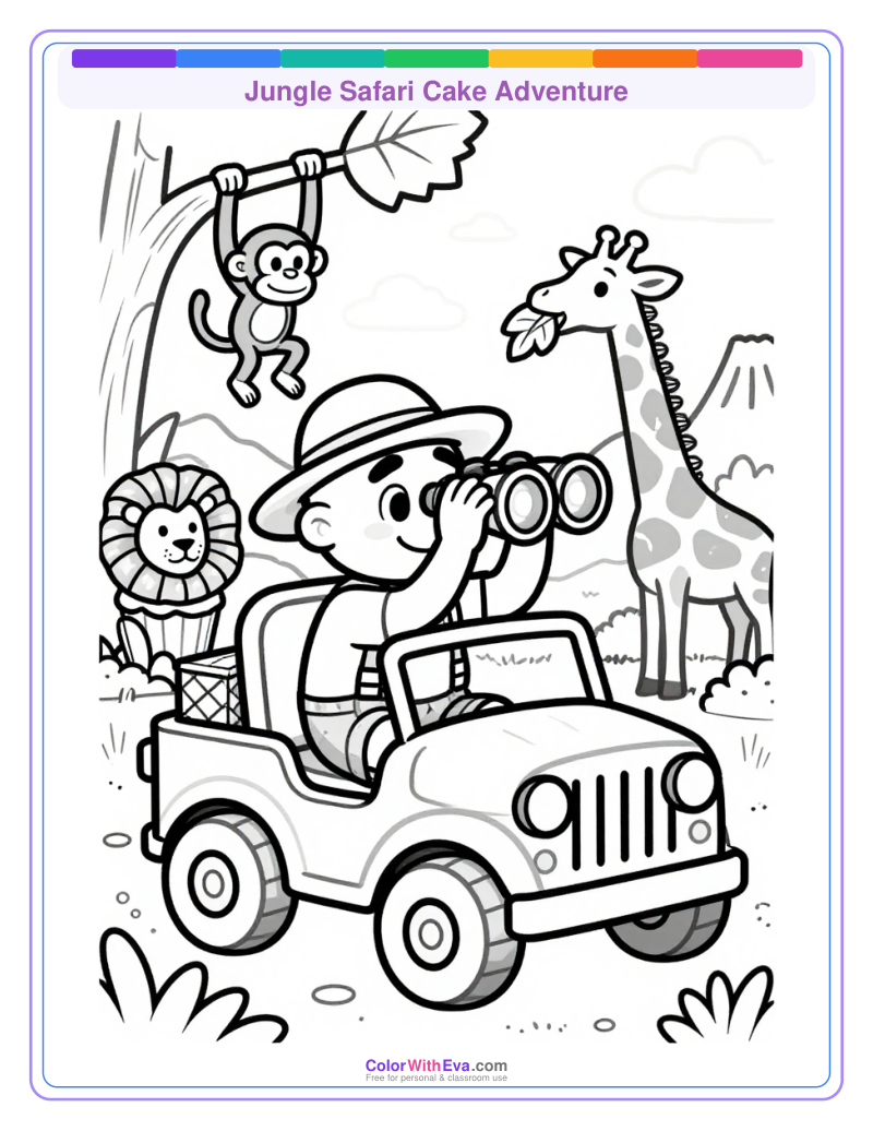 Jungle Safari Cake Adventure thumbnail