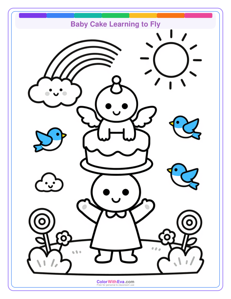 Baby Cake Learning to Fly thumbnail