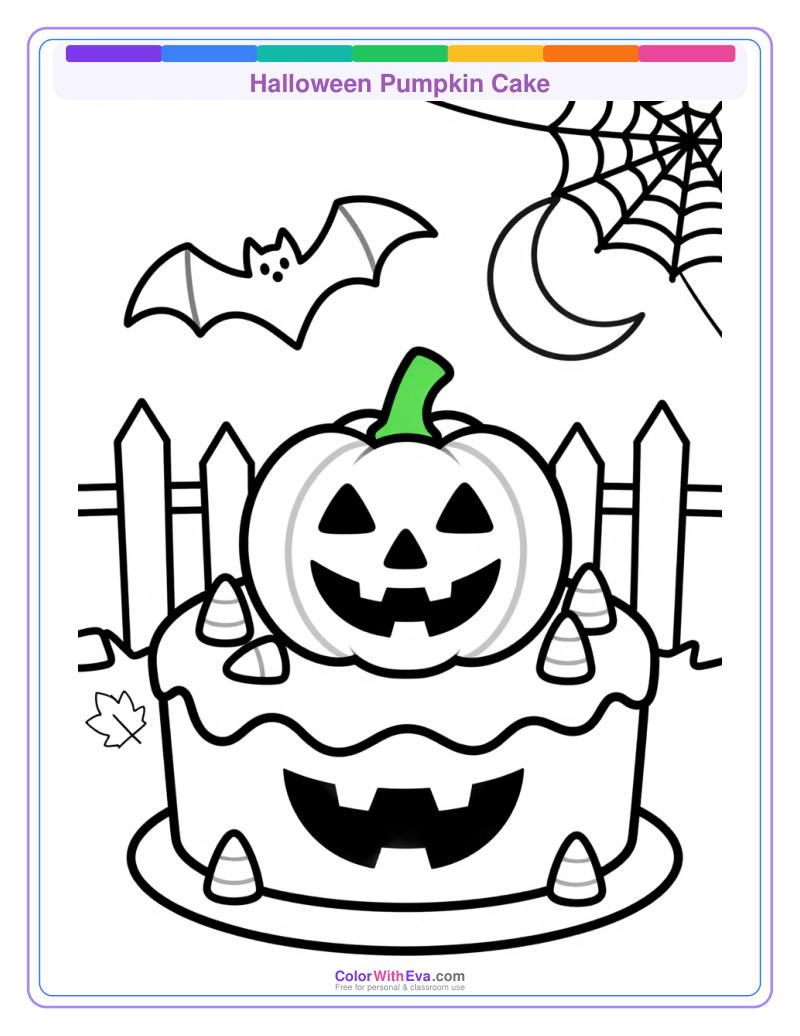 Halloween Pumpkin Cake preview