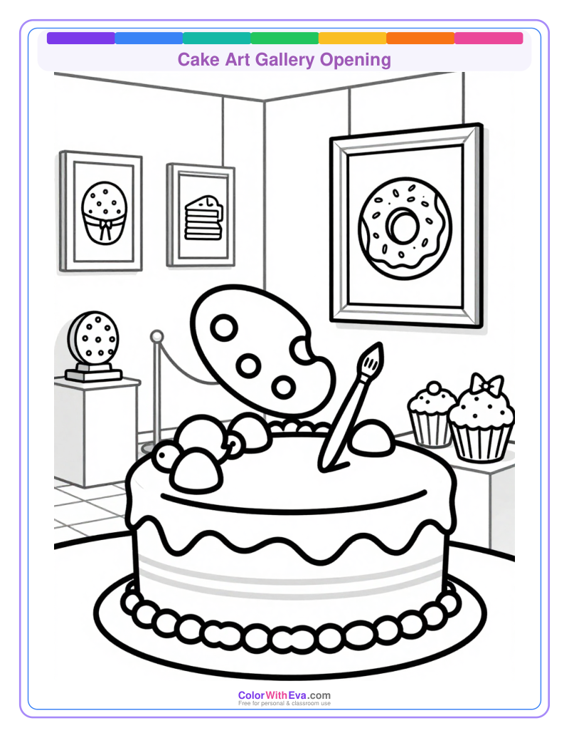 Cake Art Gallery Opening thumbnail