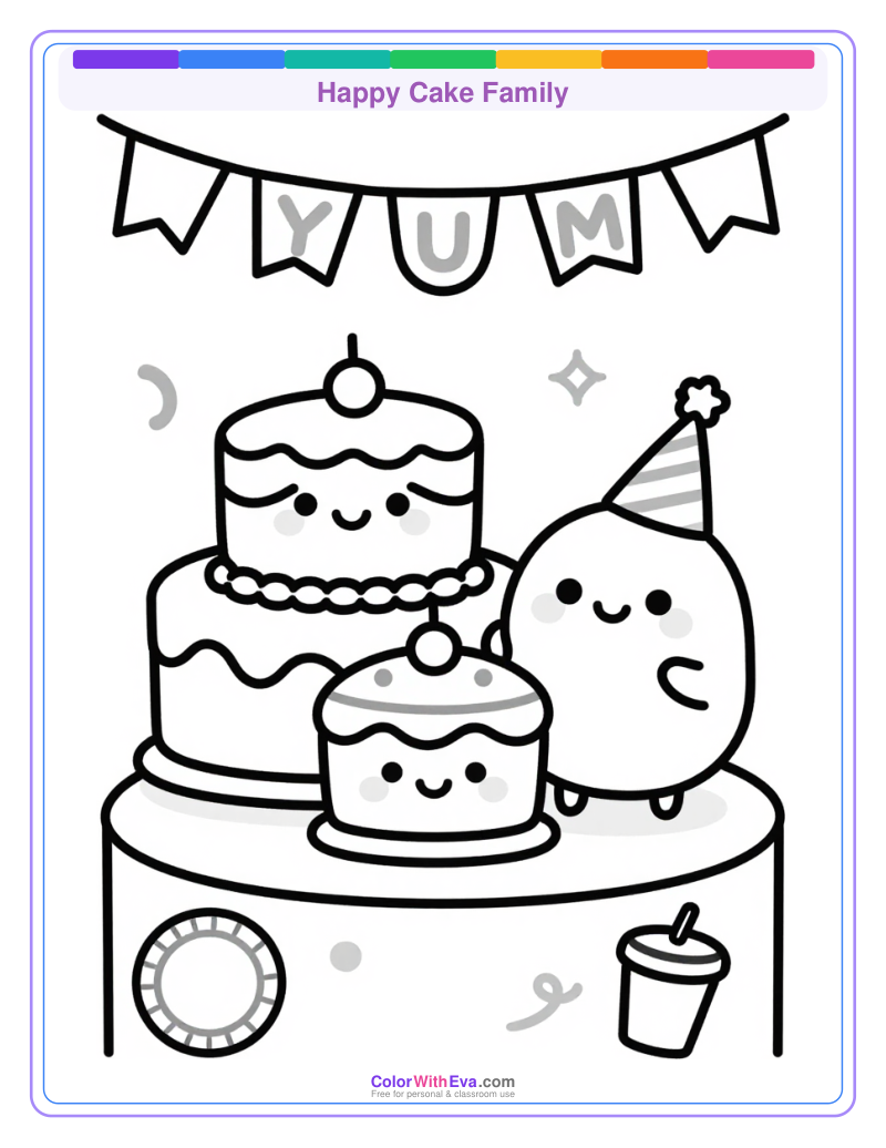 Happy Cake Family preview