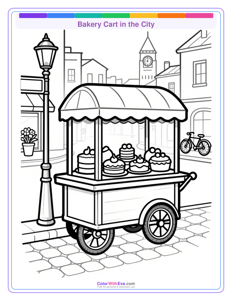 Bakery Cart in the City preview