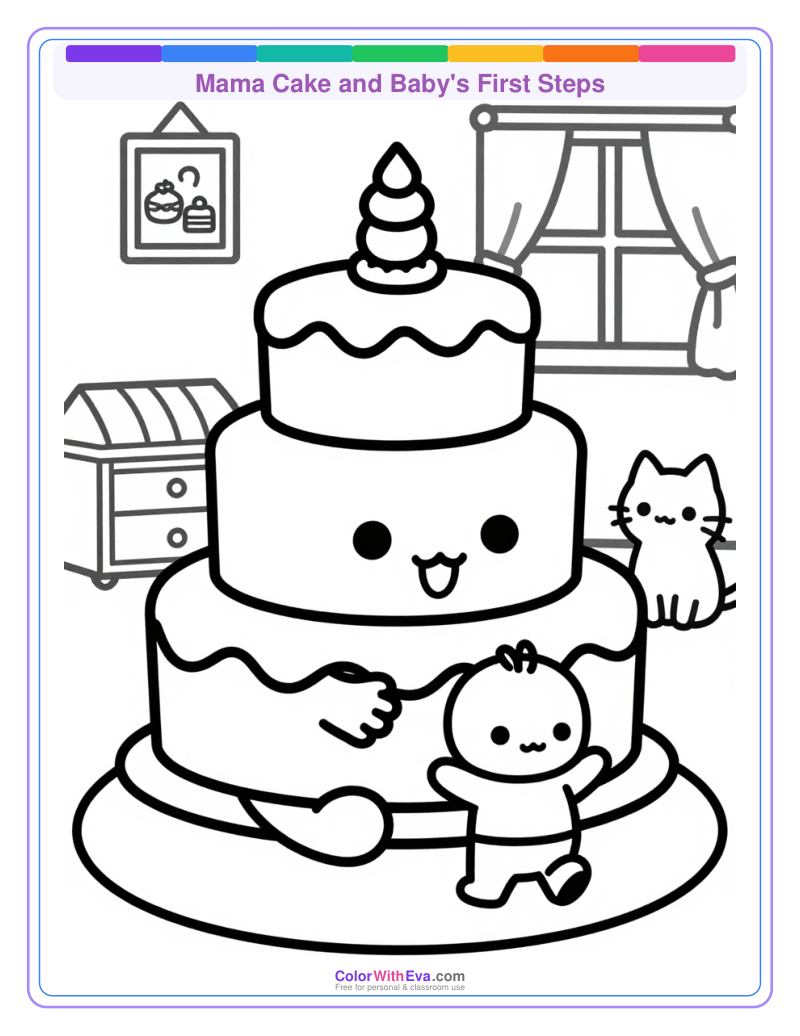 Mama Cake and Baby's First Steps thumbnail