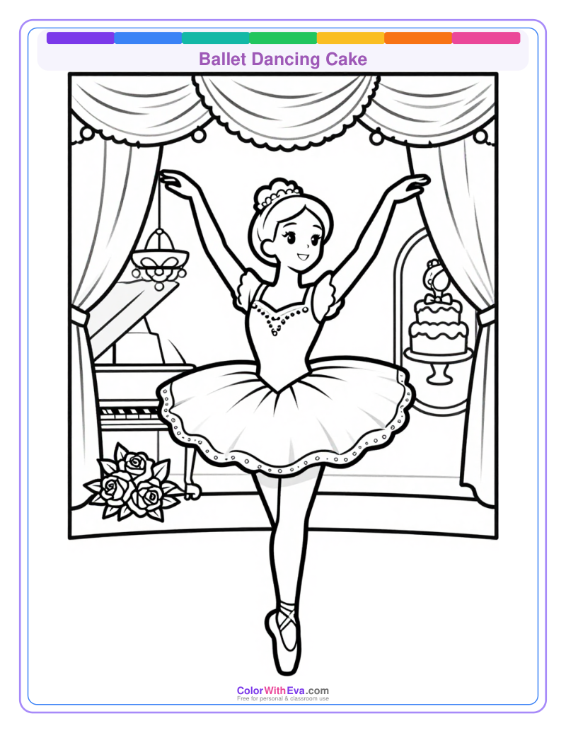 Ballet Dancing Cake thumbnail