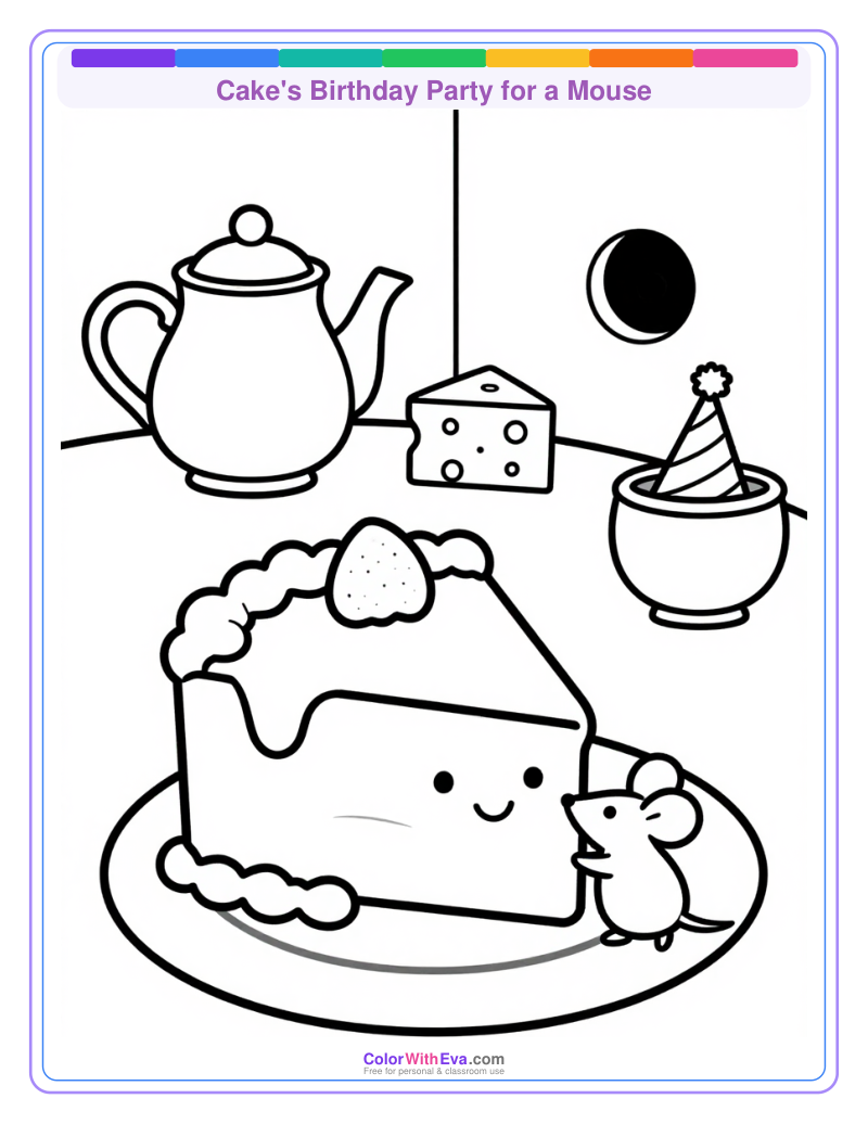Cake's Birthday Party for a Mouse thumbnail