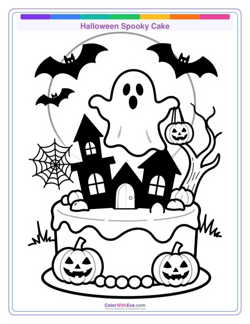 Halloween Spooky Cake thumbnail