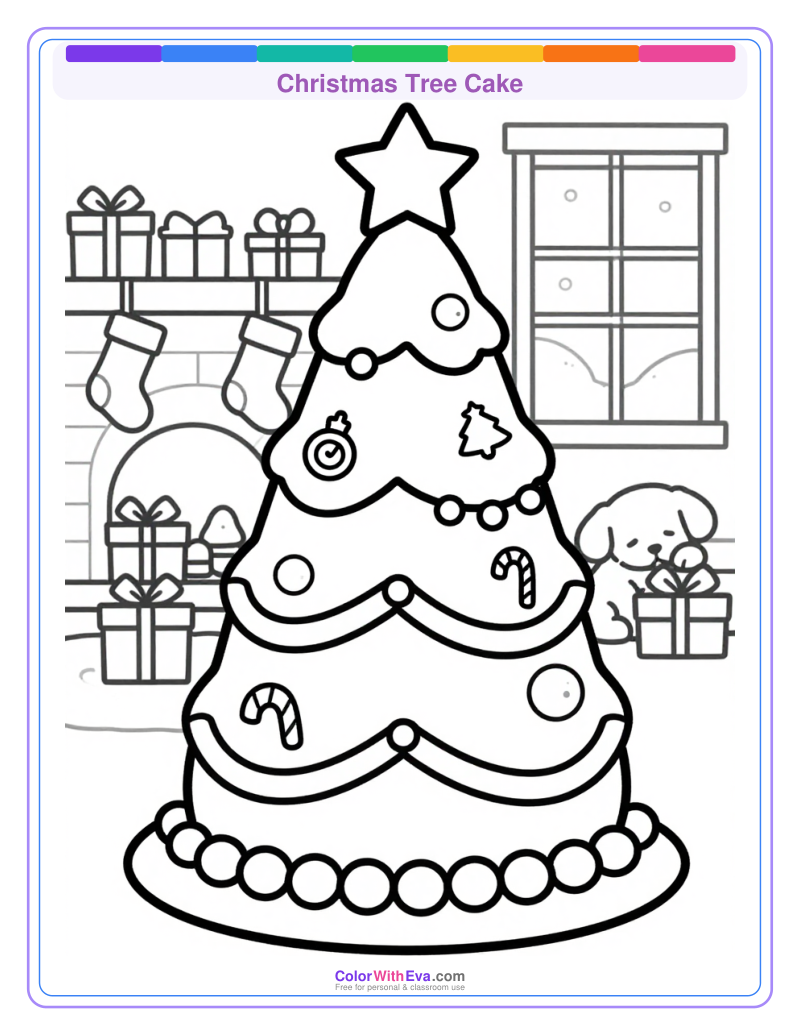 Christmas Tree Cake thumbnail