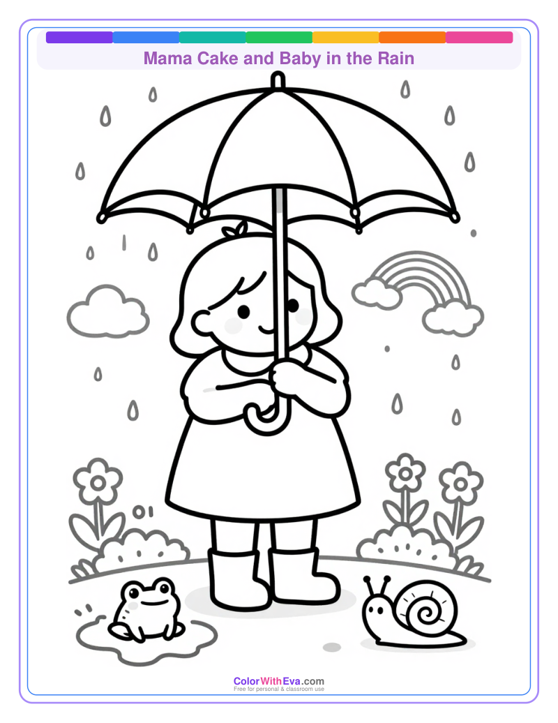 Mama Cake and Baby in the Rain thumbnail