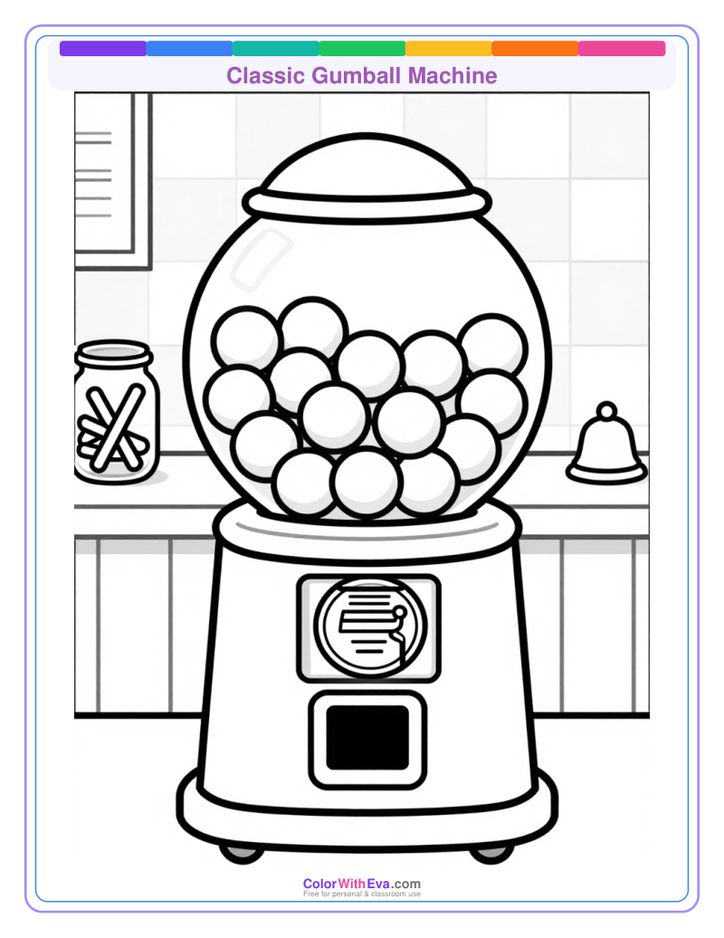 Classic Gumball Machine preview