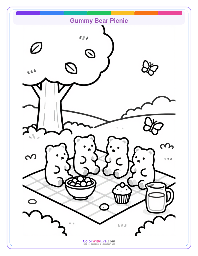 Gummy Bear Picnic preview