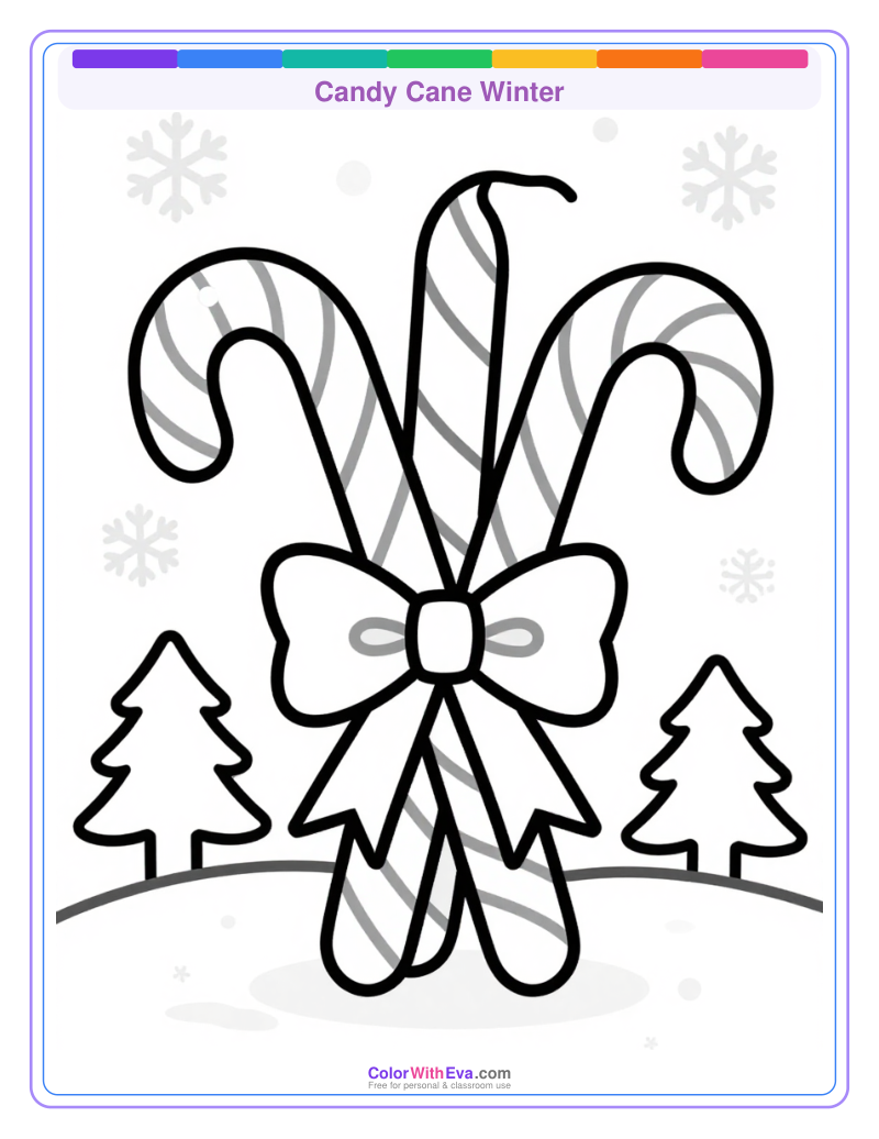 Candy Cane Winter preview